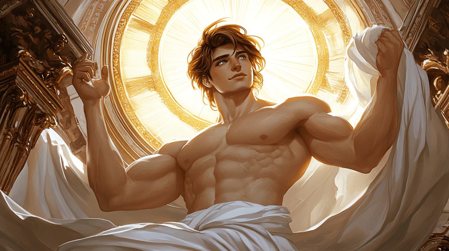 the god of the sun apollo